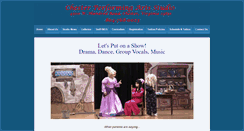 Desktop Screenshot of chesterperformingartsstudio.com